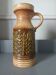 Pichet vintage West Germany brun ocre 25 cm