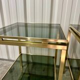 Pair of Guy Lefèvre side tables, 1970s
