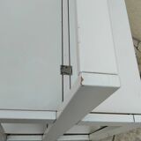 Foldable dessert table TOBIA by CIATTI vintage white lacquer design ITALY