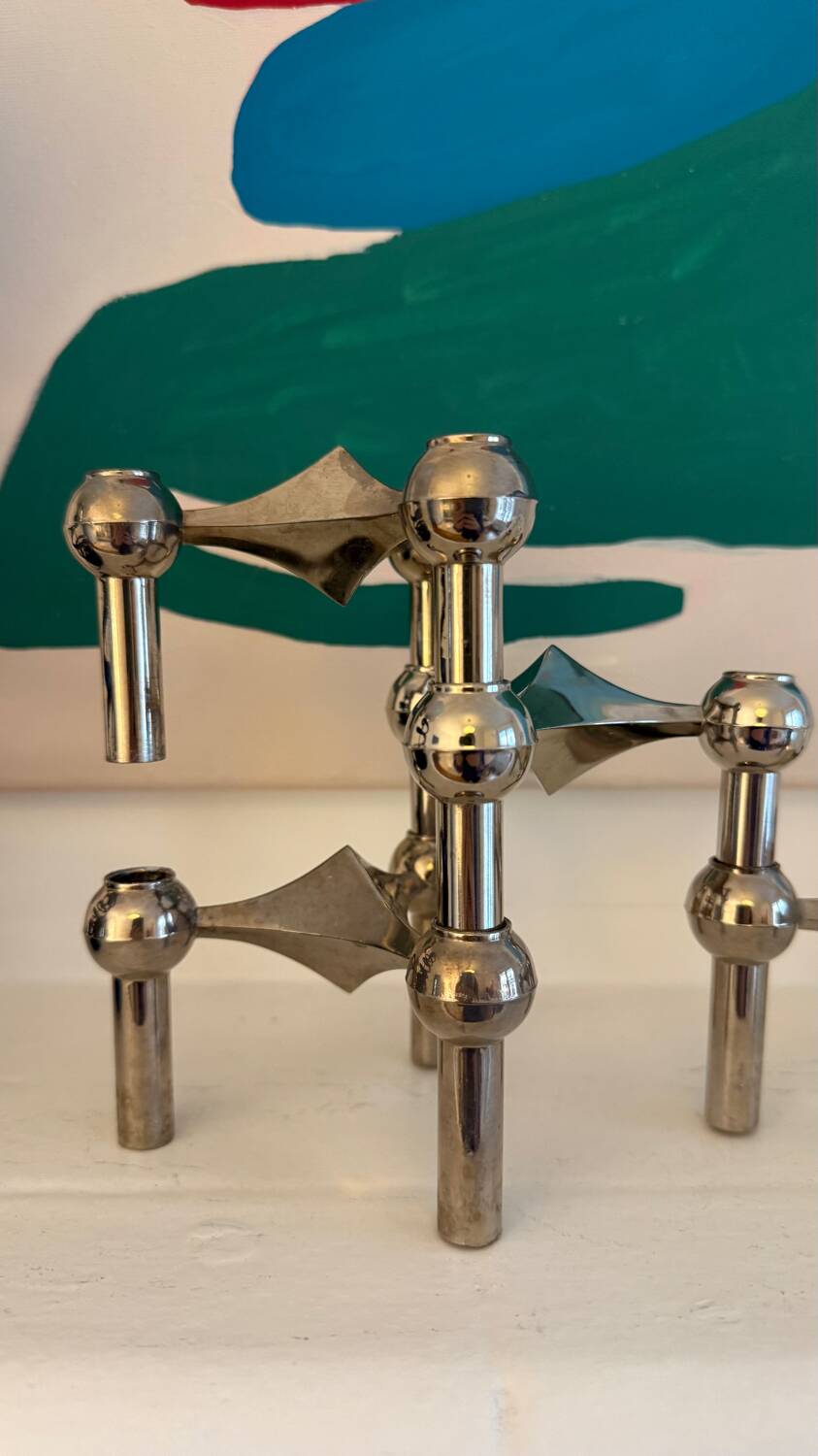 Set of 4 Stoff de Nagel candle holders