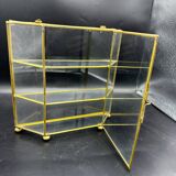 Brass display case