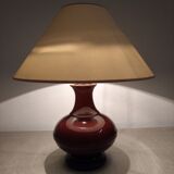 Charolles earthenware lamp foot