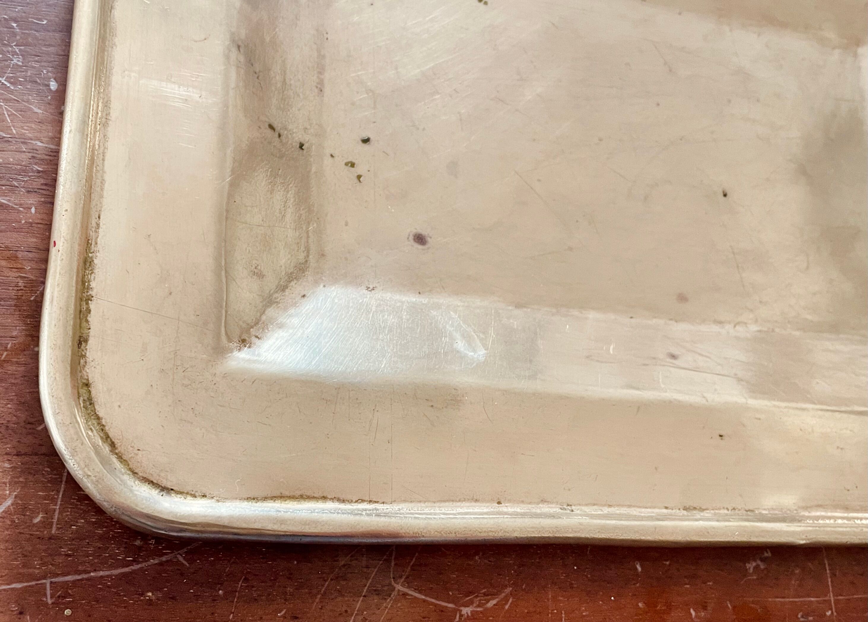 Solid brass tray