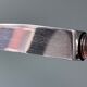 Set of 4 SFAM silver metal cheese knives