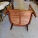 Fauteuil art deco 1920 marqueterie