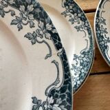 6 antique dinner plates