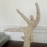 Chamotte terracotta sculpture "Classical Dancer"