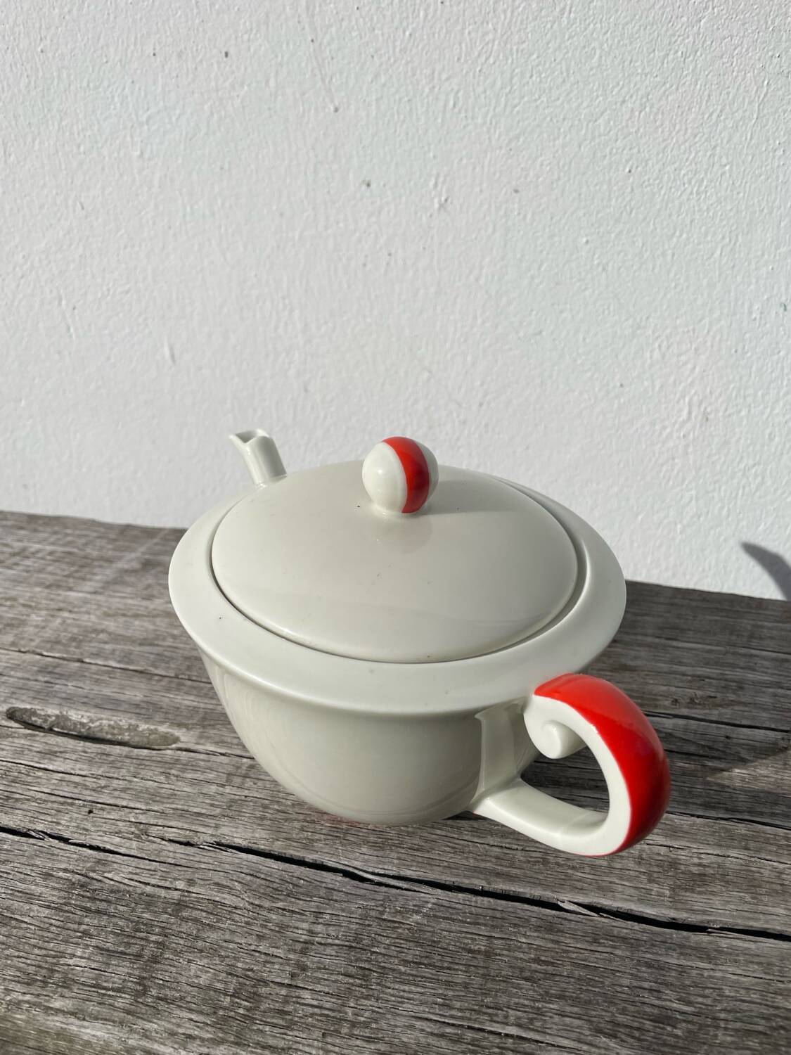 Limoges porcelain teapot 1970