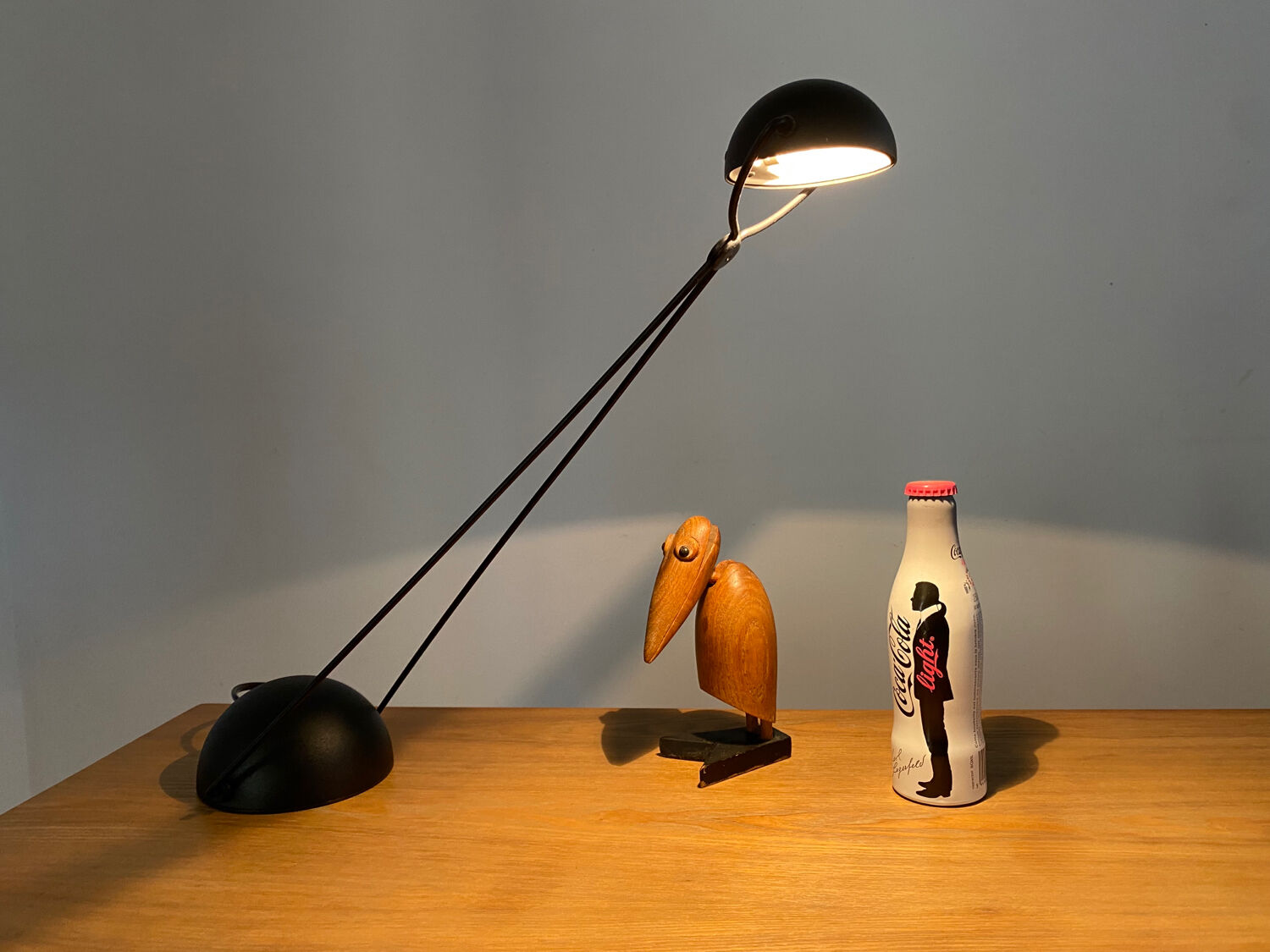 Méridiana desk lamp design Paolo Piva for Stefano Cevoli Vermezzo vintage 70s-80s