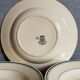 Four plates l'Amandinoise de Saint-Amand ancient
