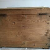 Old wooden trunk