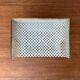 Perforated metal shelf from the mid-century, 1950s.
