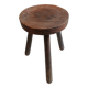 Wooden tripod stool