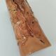 Stoneware vase signed LM, organic style, 70s/90s