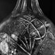 Vintage Cut Crystal Glass Carafe, 1960