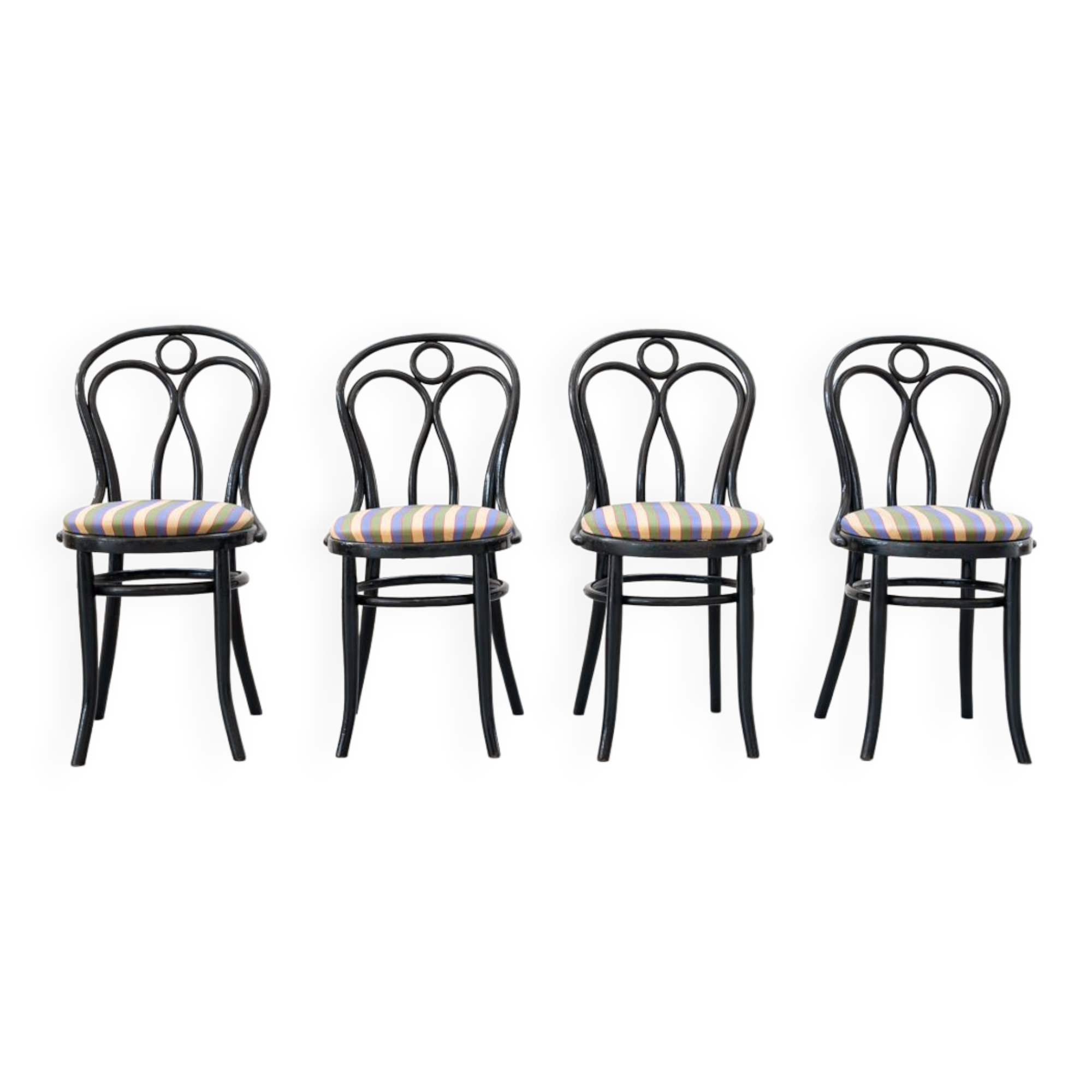 Set of 4 chairs from the 1950s