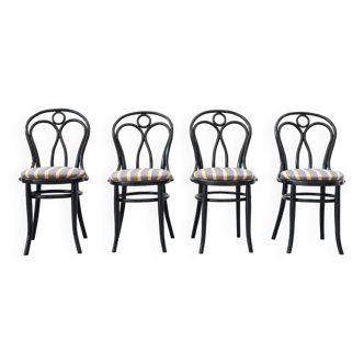 Set of 4 chairs from the 1950s