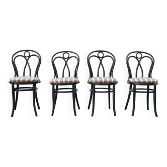 Set de 4 chaises des années 1950