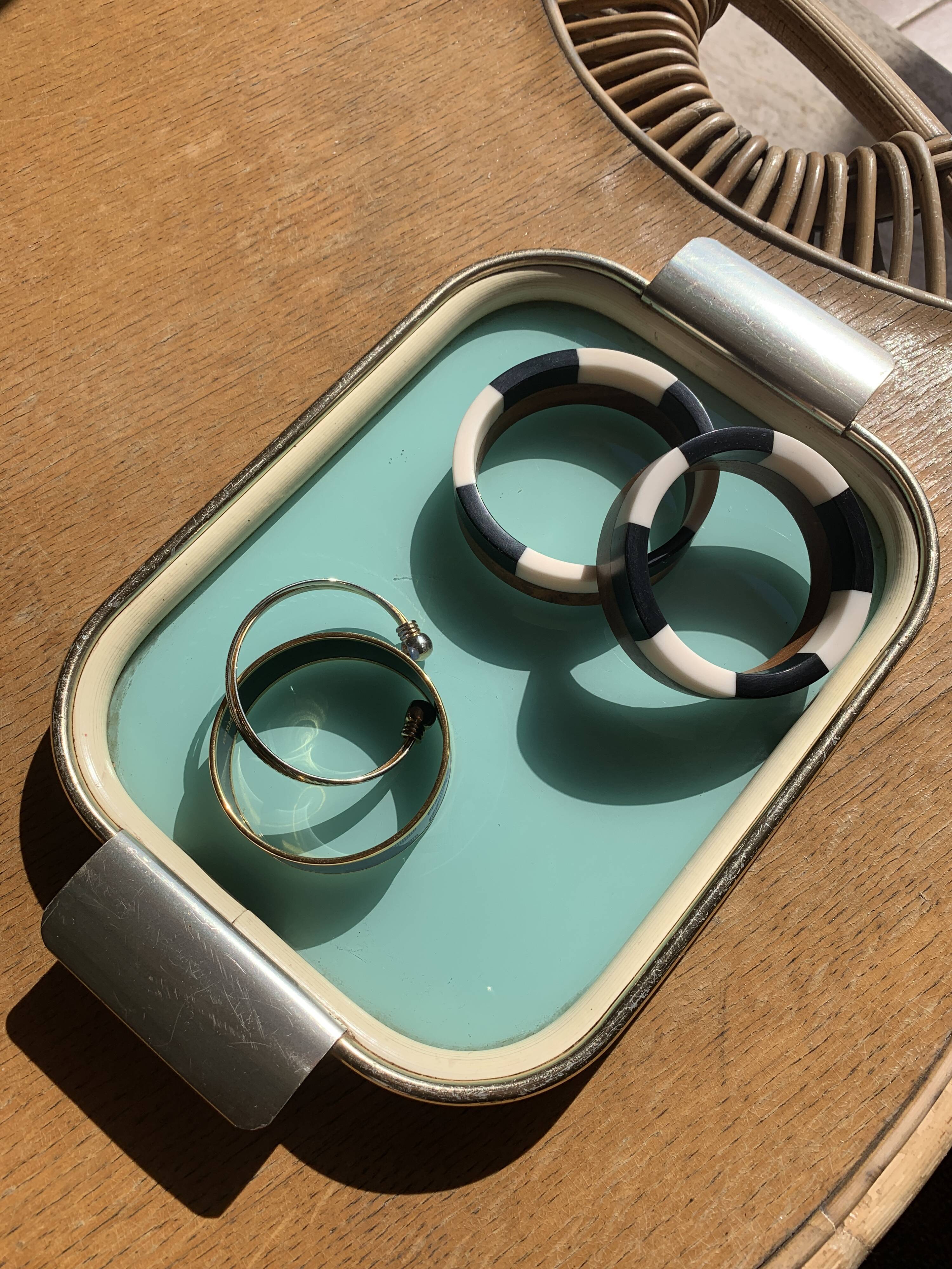 Plateau formica year 50-60 pastel