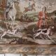 Mid-century German tapestry wall hanging 156cm x 214cm, 1950s