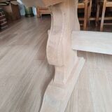 Monastery table in aeorogumed oak