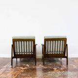 Fauteuils Mid-Century par Zenon Bączyk, années 1960, lot de 2