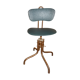 an industrial chair