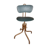 an industrial chair