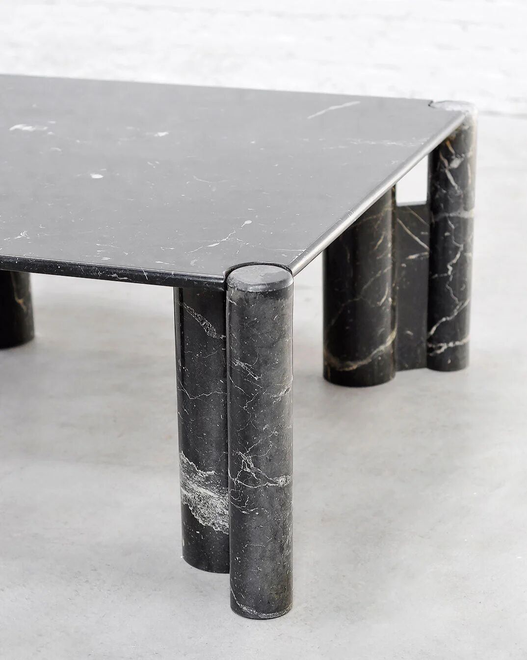 Marble Coffee Table In The Style Of Gae Aulenti, Italy 1960s