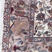 Pakistani carpet wool and silk handmade 190x295 cm