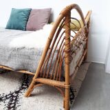 Rattan bed from the 1960s