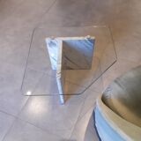Carrara marble coffee table,