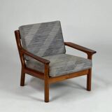 Danish teak armchair easy chair Juul Kristensen Glostrup vintage