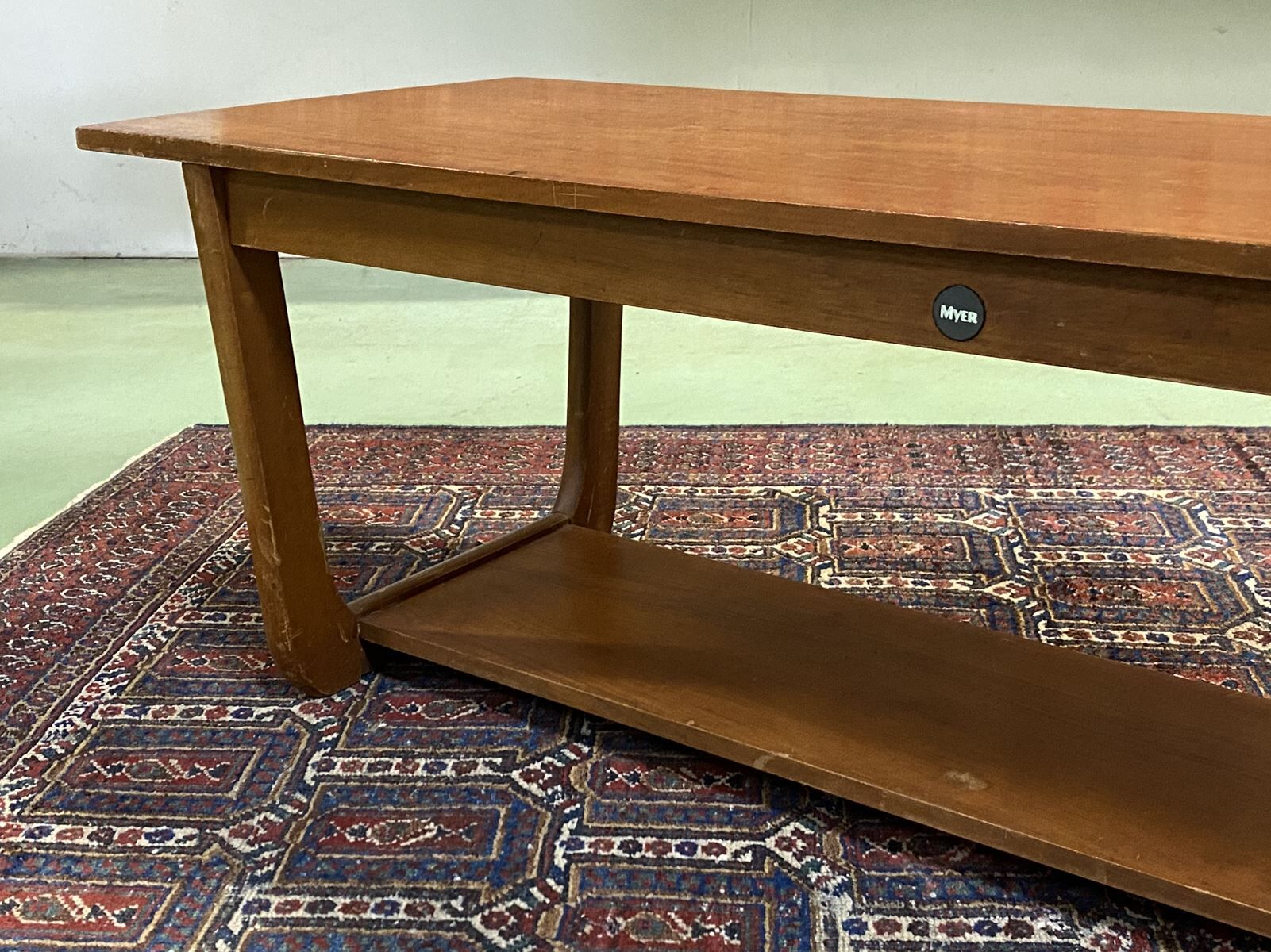 Teak coffee coffee table - 70s