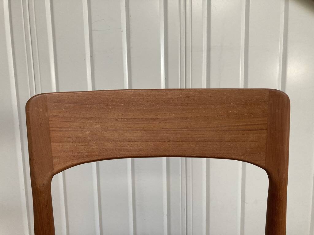 Kai Kristiansen Danish Teak Dining Chair K.S. Mobler Set of 6