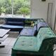 Mah Jong sofa by Roche Bobois designed by Kenzo.