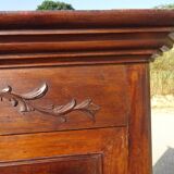 Louis Philippe style walnut wardrobe