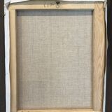 Serge reggiani, acrylic on canvas "reminder 2004" signed (1922 - 2004)