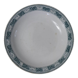 Plate  model lotus, terre de fer