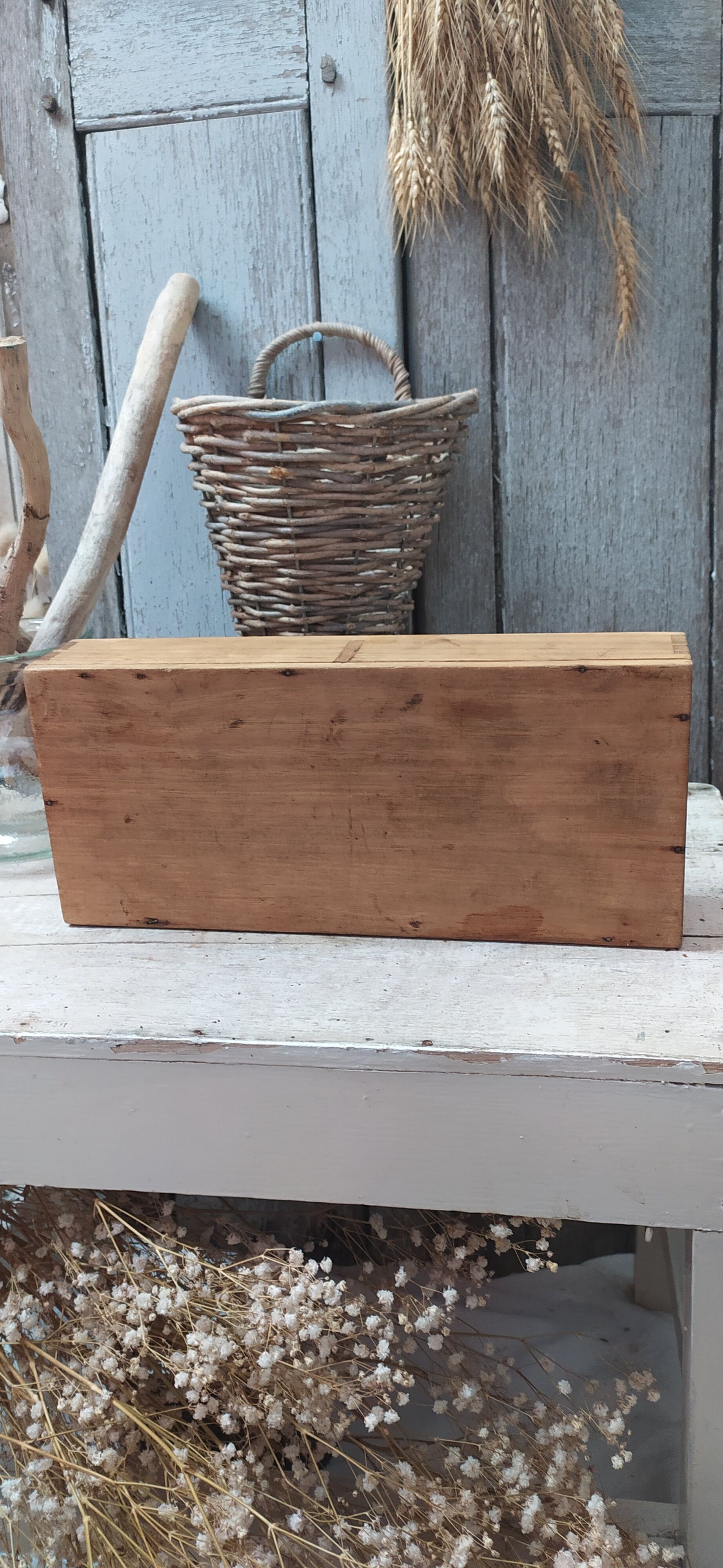 Wooden box
