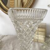 Vintage cornet-shaped vase, 1960s