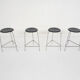 Arne Jacobsen for Fritz Hansen "M3170" stools, Denmark, 1967