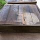 Antique solid cherry farmhouse table with 3 drawers and 2 pulls