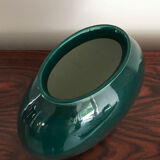 Guido Andloviz Italian big green ceramic vase, 19450s