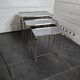 Vintage brass nesting table from the 60s