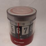 Vintage alarm clock Rhythm 1970