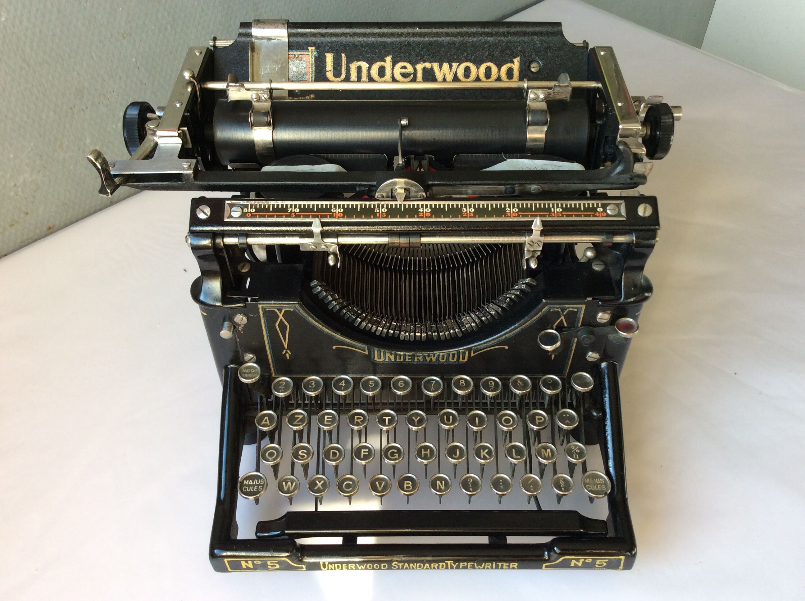 Old Underwood typewriter