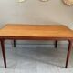 Vintage extendable teak table