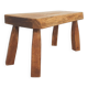 Solid oak side table, The Netherlands 1970's