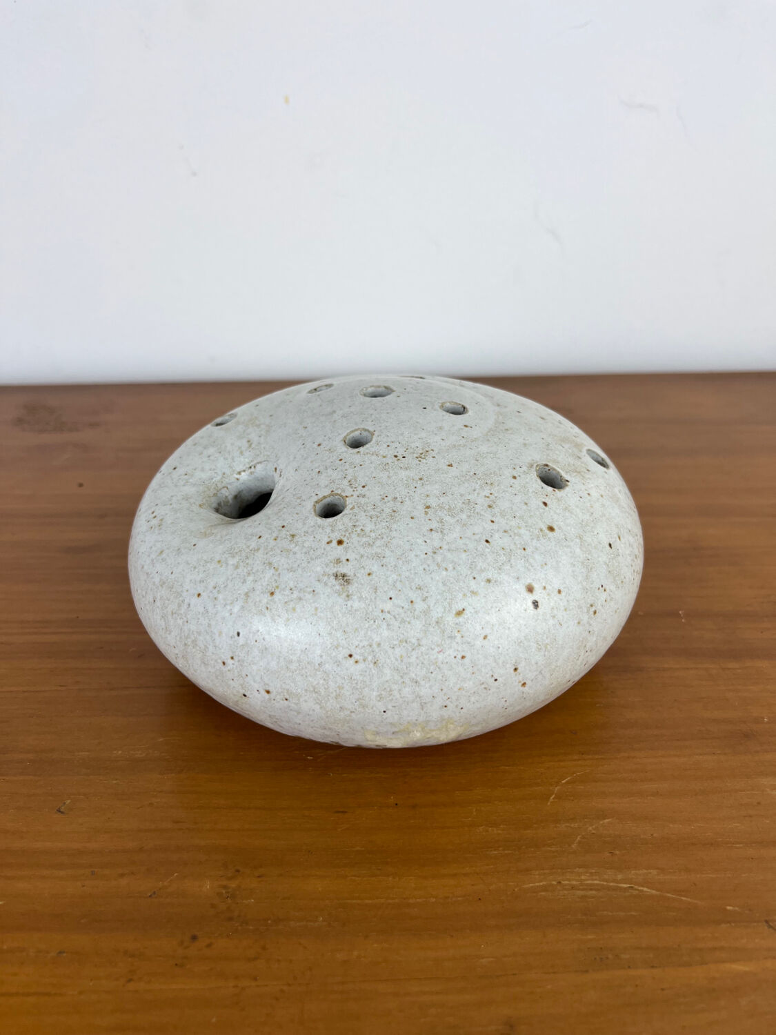 Ceramic flower holder Tromborg Denmark Scandinavian